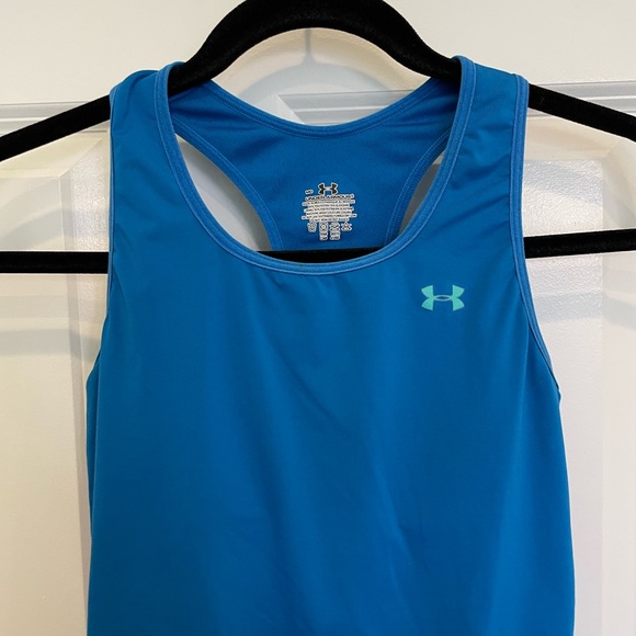 Blue/green Under Armour Tank Top - Picture 3 of 4